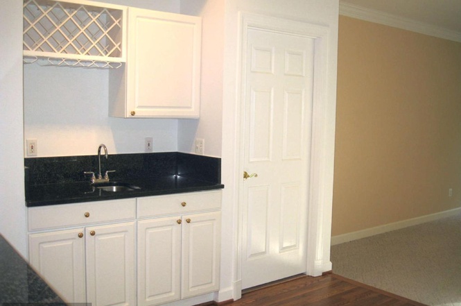 old picture of white kitchen before it was remodeled. 