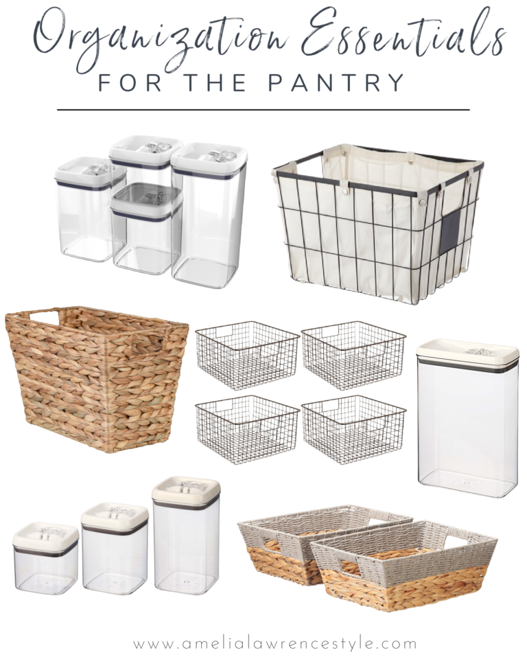 Organization Essentials for the Pantry