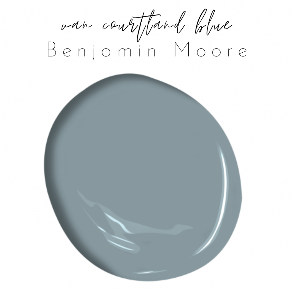 Benjamin Moore Van Courtland Blue Paint Color