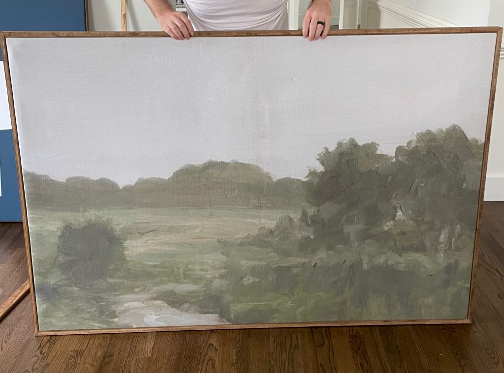 DIY large scale art landscape