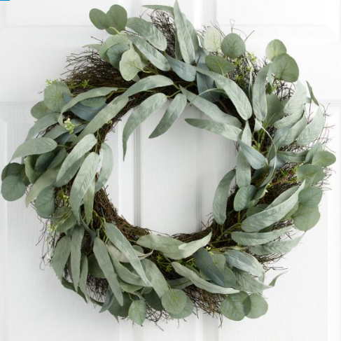 green wreath