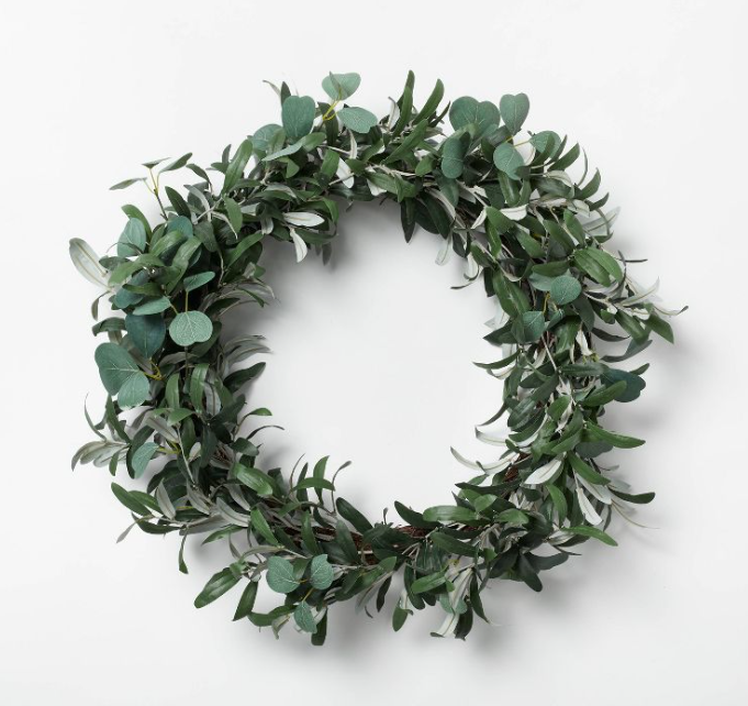 green wreath