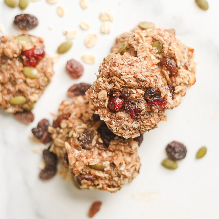 oatmeal chia seed cookies