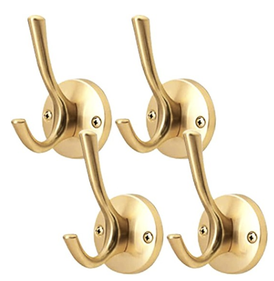 brass hooks