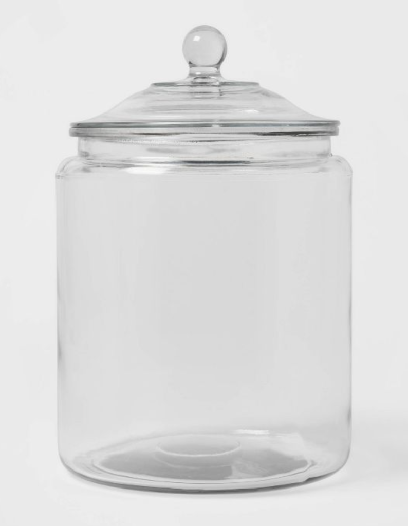 glass jar storage