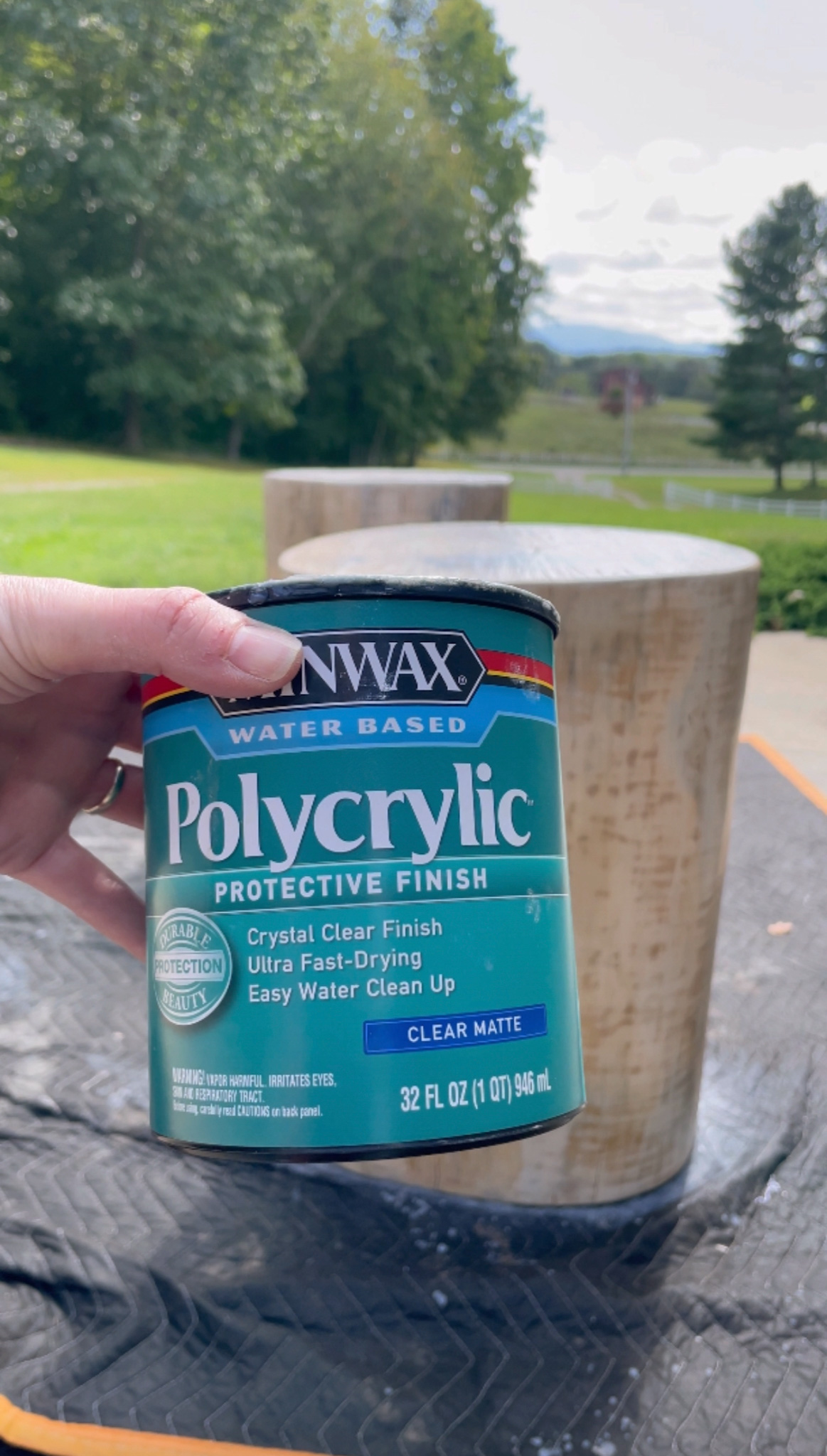 can of polycrylic
