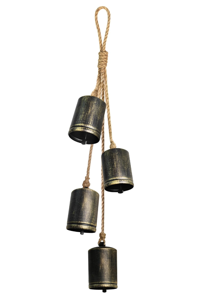 iron bells on rope