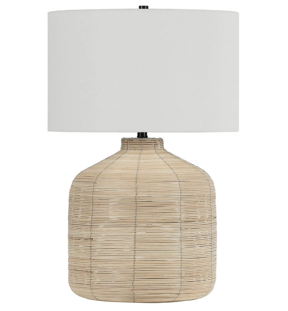 rattan lamp