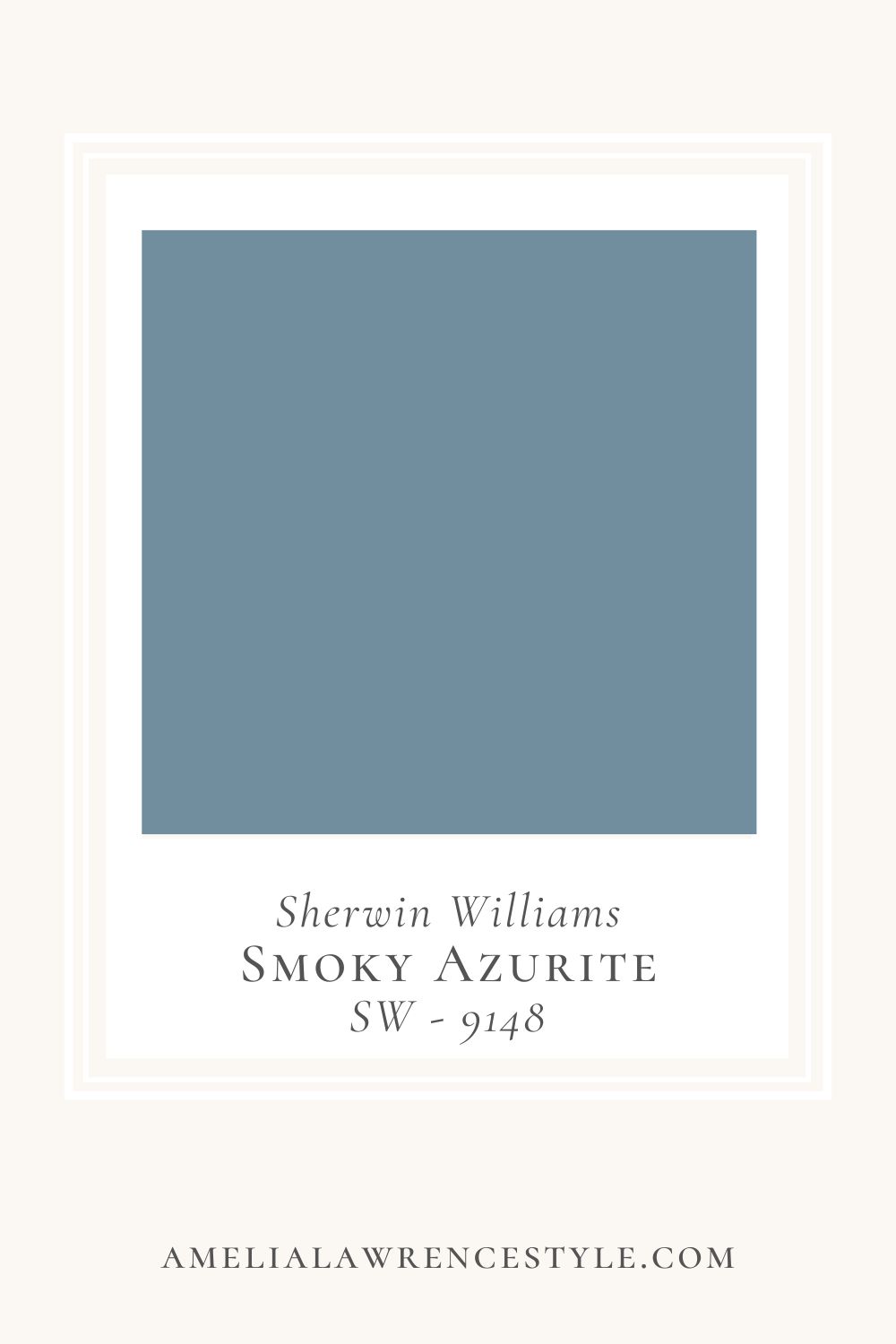 Sw Smoky Azurite color swatch