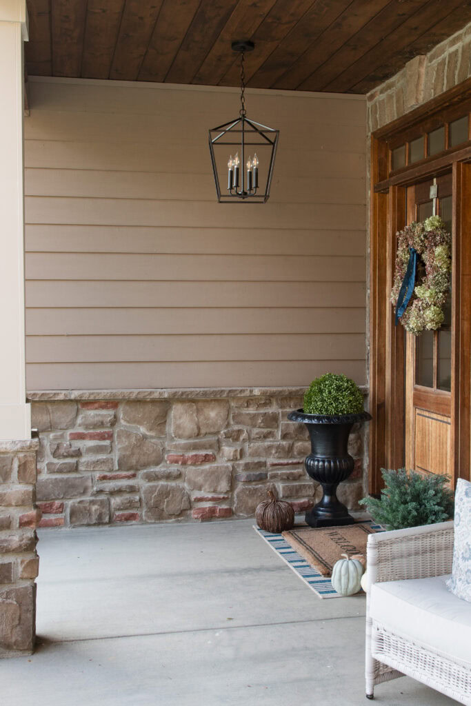 Front Door Light Size Guide - Amelia Lawrence Style